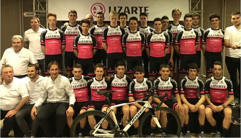 L’équipe cycliste Lizarte participera cette saison au Giro d’Italie espoirs